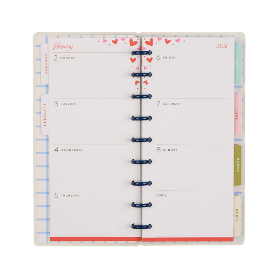 Seasonal Charm - Skinny Classic Datert Happy Planner