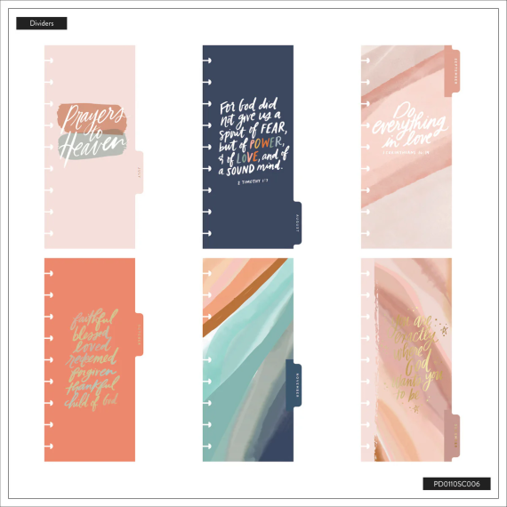 Watercolor Grace - Skinny Classic Happy Planner