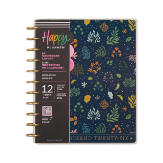Herbarium - Big Dashboard Dated Happy Planner