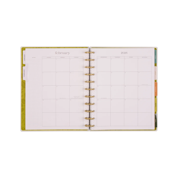 Herbarium - Big Dashboard Dated Happy Planner