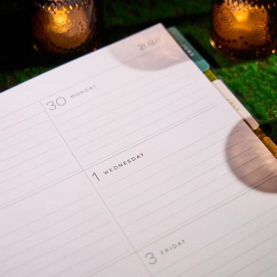 Herbarium - Big Dashboard Dated Happy Planner