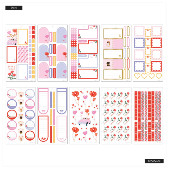 Winter Charm - Classic 30 Sheet Stickerbook