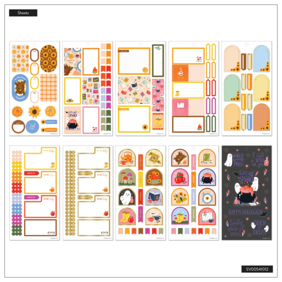 Autumn Charm - Classic 30 Sheet Stickerbook