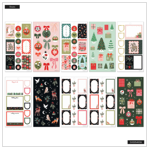 Christmas - Classic 30 Sheet Stickerbook