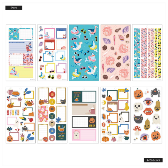 Seasonal Year - Classic 30 Sheet Stickerbook