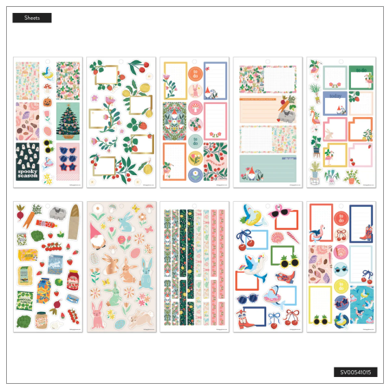 Seasonal Year - Classic 30 Sheet Stickerbook