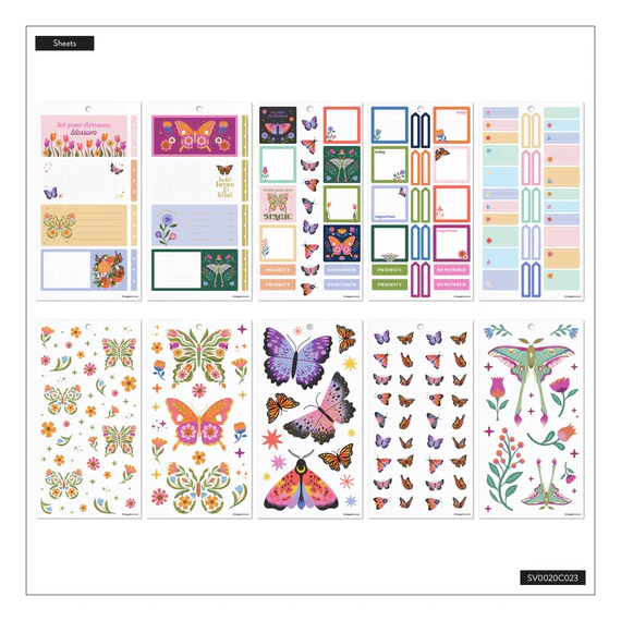 Mystic Blooms - Classic 30 Sheet Stickerbook