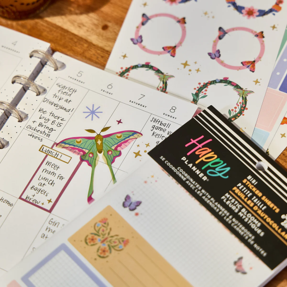 Mystic Blooms - Mini 30 Sheet Stickerbook