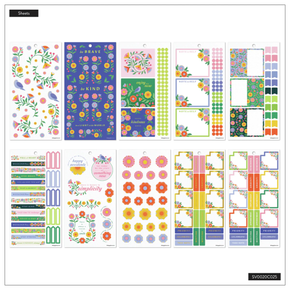 Bloom & Glow - Classic 30 Sheet Stickerbook