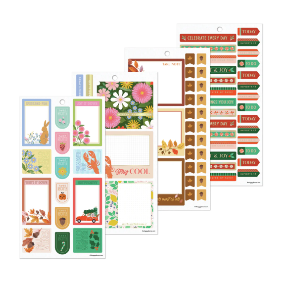 Whimsical Seasons - Classic 30 Sheet Stickerbook