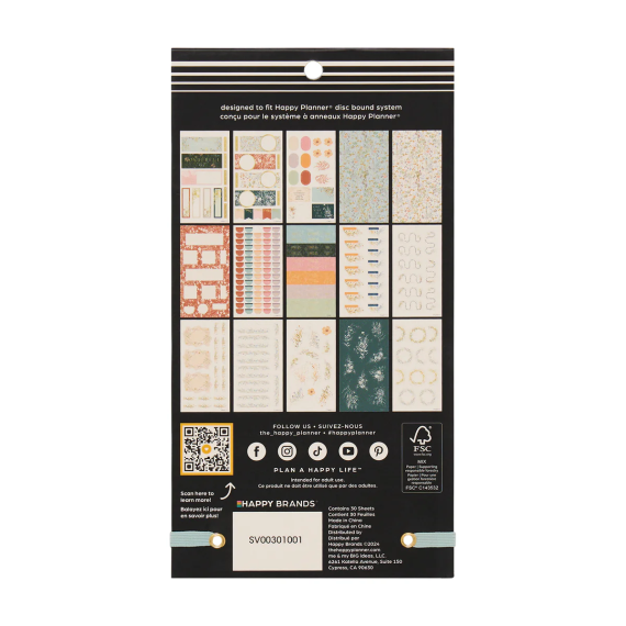 Spring Fields - Mini 30 Sheet Stickerbook