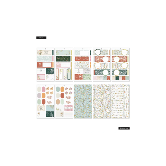 Spring Fields - Mini 30 Sheet Stickerbook