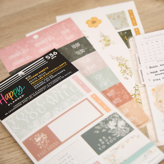 Spring Fields - Mini 30 Sheet Stickerbook