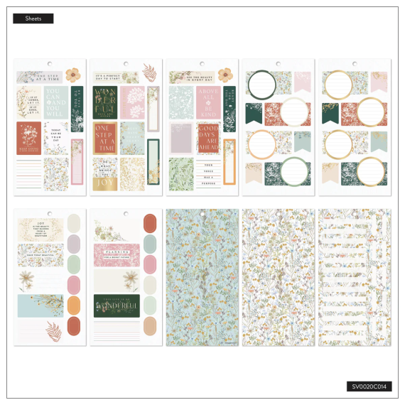 Spring Field - Classic 30 Sheet Stickerbook