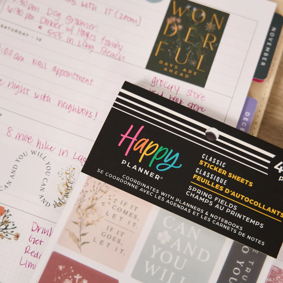 Spring Field - Classic 30 Sheet Stickerbook