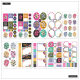 Florescent Florals - Classic 30 Sheet Stickerbook