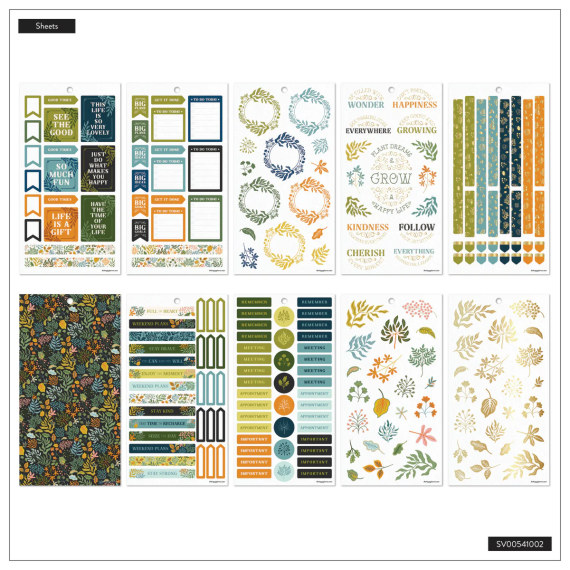 Herbarium - Classic 30 Sheet Stickerbook