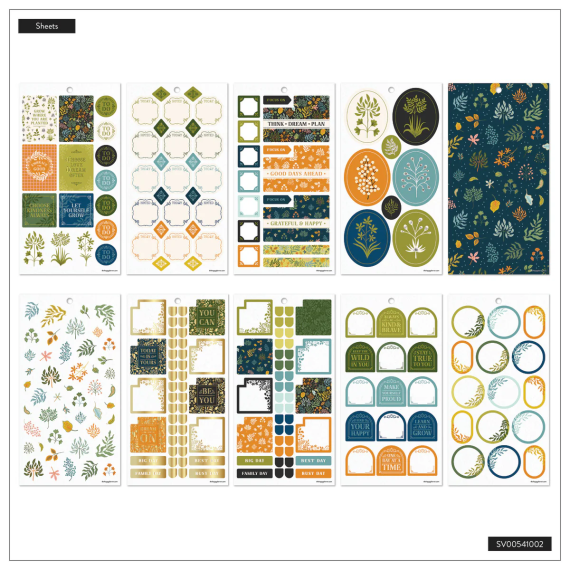 Herbarium - Classic 30 Sheet Stickerbook