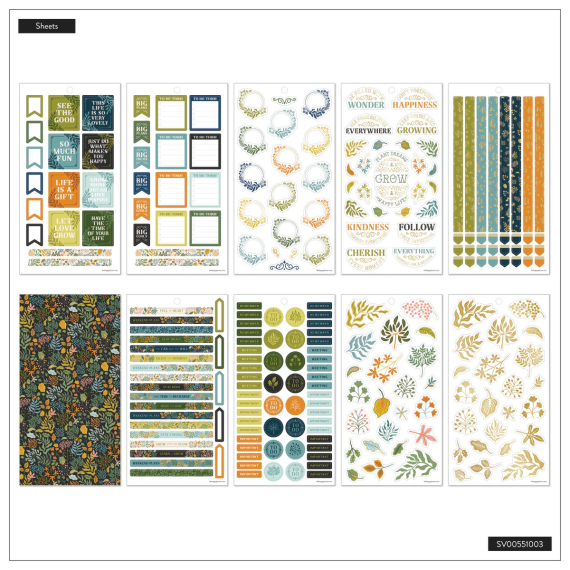 Herbarium - Mini 30 Sheet Stickerbook