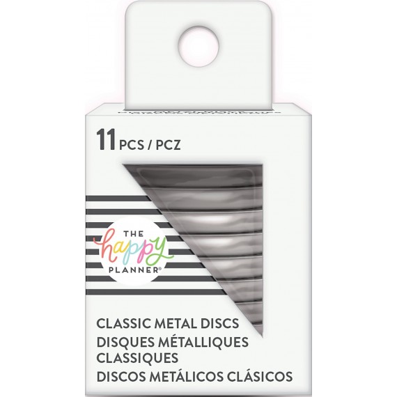 Silver - Medium Metal Discs