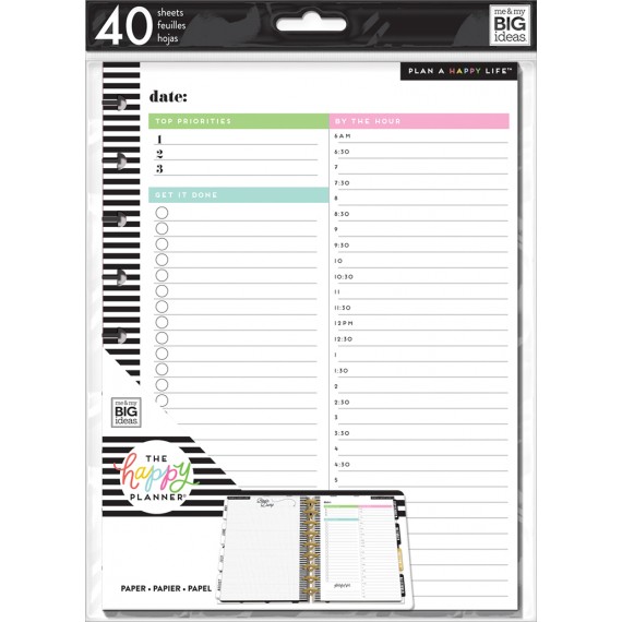 Daily Sheets - Classic Filler Paper