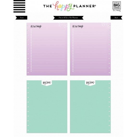 Colored Fill Paper 2 - BIG Full Sheet Filler Paper