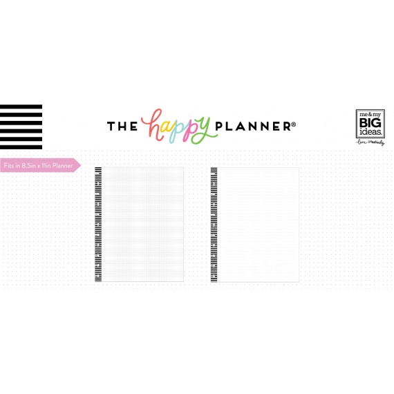 Note & Graph - BIG Full Sheet Filler Paper