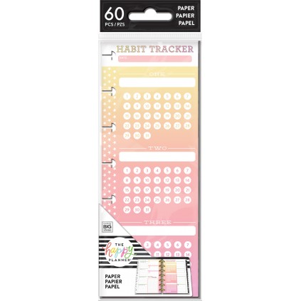 Habit Tracker - Mini Half Sheet Filler Paper