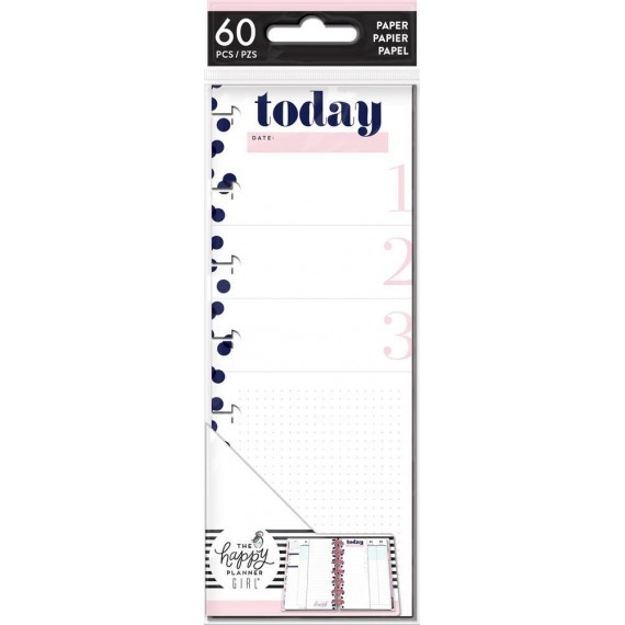 Today - Glam Girl - Mini Half Sheet Filler Paper