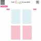 Colored Dot Grid - Mini Filler Paper