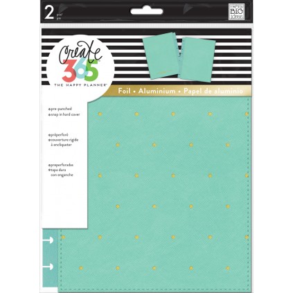 Turquoise / Gold Dots - Classic Snap-In Cover