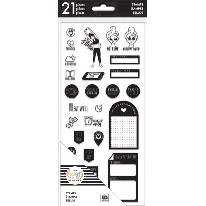 Fitness/Wellness - Clear Stamps