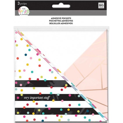 Rainbow Stripe - Adhesive Pocket