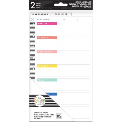 Meal Planner - Classic Dry Erase Boards