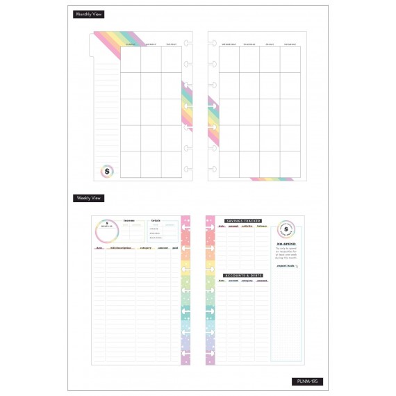 Budget - Mini Happy Planner - UNDATED