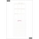 Weekly Schedule - Minimalist Classic Filler Paper