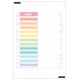 Color Stripe - Mini Filler Paper