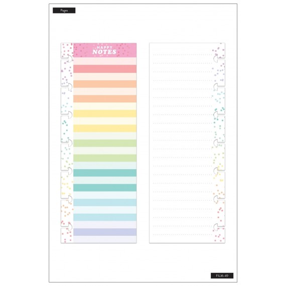 Color Stripe - Mini Filler Paper