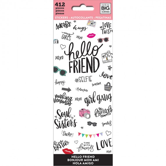 Hello Friend - Petite Sticker Sheets