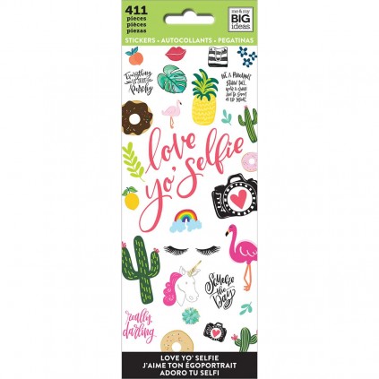 Love Yo’ Selfie - Petite Sticker Sheets