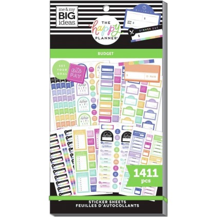 Budget Goals - Value Pack Stickers