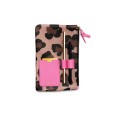 Leopard Classic Banded Pouch With Pen Loop