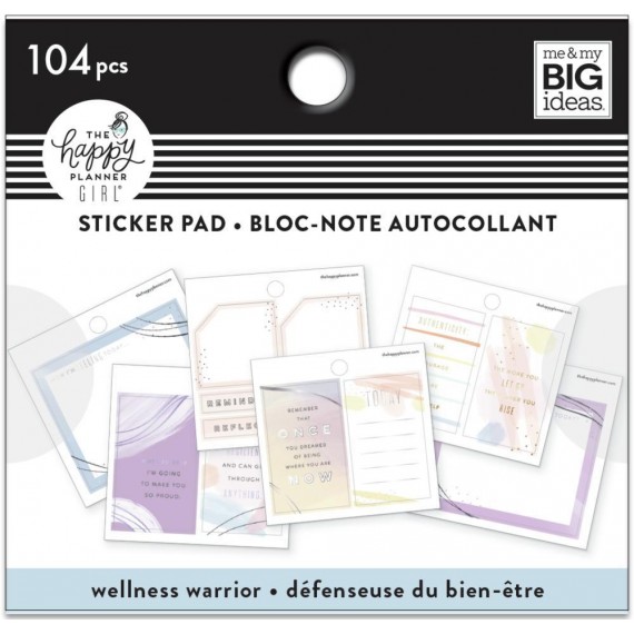 Wellness Warrior - Tiny Sticker Pad