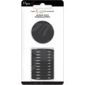 Solid Black Medium Plastic Disc Set