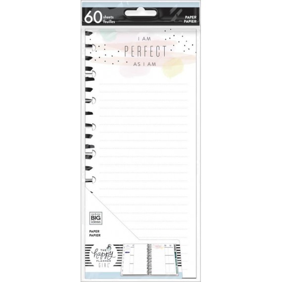 Daily Mantra - Wellness Warrior Skinny Classic Filler Paper