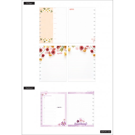 Pressed Florals - Classic Planner Companion