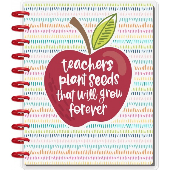 Undated BIG Happy Planner - Teachers Plant Seeds - 12 months