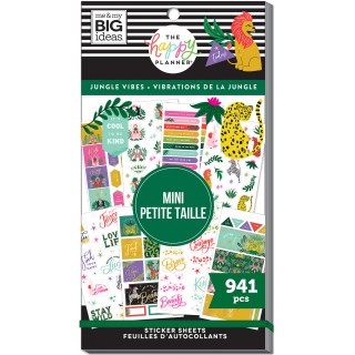 Jungle Vibes Mini - Value Pack Stickers