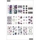 Beauty In Florals - Value Pack Stickers