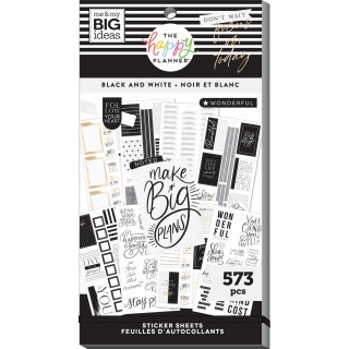 Black & White - Value Pack Stickers